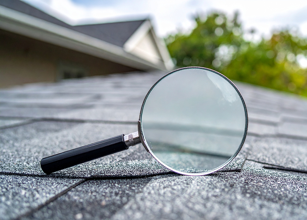 Storm damage roof inspection image for homeowner recovery resources